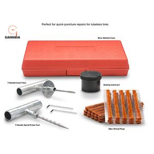 Durable Outdoor Car Accessories Tubeless Tire Repair Kit To Fix Punctures And