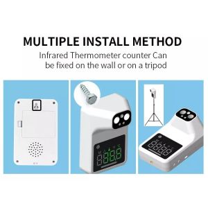 Digital Non Contact Body Thermometer Temperature Digital Infrared Wall