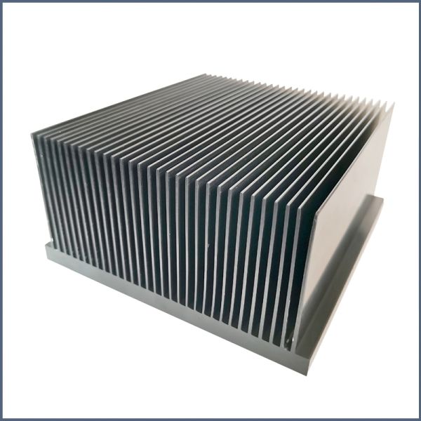 Semiconductor UPS Electronic Heat Sink Anti Corrosion Silver Color
