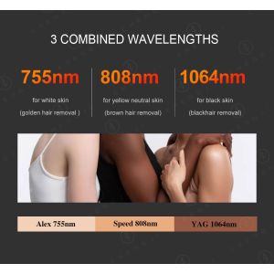 Commercial Hair Removal Laser Treatment Machine 1200w Epilation Laser Machine