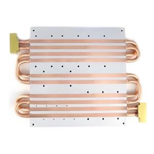 Silver Cpu Cold Plate Liquid Cooling For Heat Dissipation