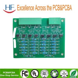 Green Solder Mask PCB Assembly With Automated Assembly And HASL Surface