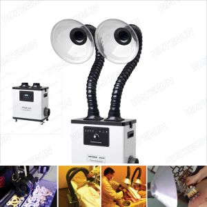 External Double Duct Laboratory Fume Extractor With Tripartite Efflux System