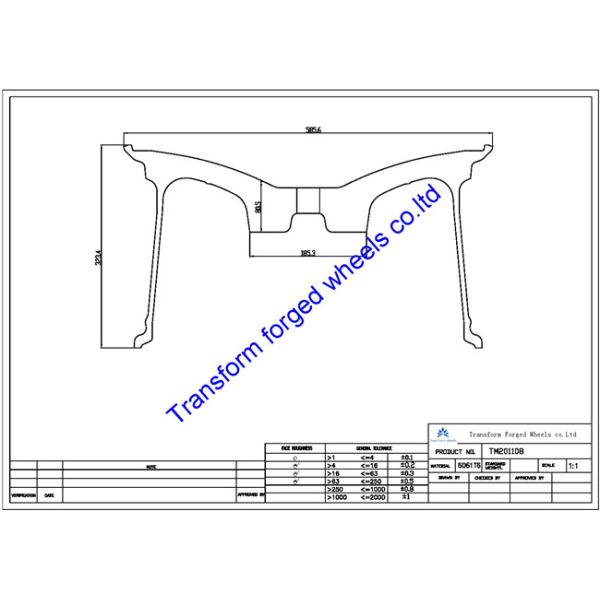 TM201108 20X11 inches forged wheels monoblock wheels blanks Dimple style barrel and rims