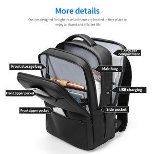 Custom logo design bagpack usb waterproof men bag backpack bag laptop backpack