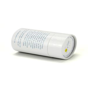 Gloss Lamination White Cardboard Paper Tubes For Power Packaging