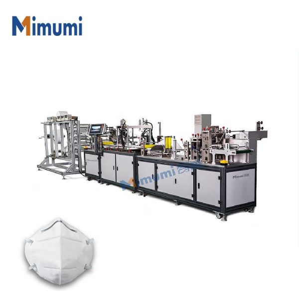 Buy Adult  Kids Pollution Mask Making Machine Folding Disposable Mask Machine at wholesale prices