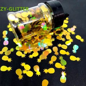 China Party Supplies Handcraft Glitter Pineapple Shapes Kids Paint Glitter Ananas Shaped 1KG Packing on sale