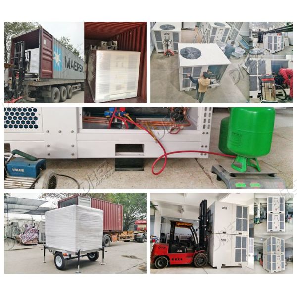 Drez 15HP 14 Ton Portable New Packaged Tent Air Conditioner For Outside Marquee Cooling