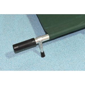 8 Inch Wheel Compact Medical Stretcher X-Ray Support White Orange Green