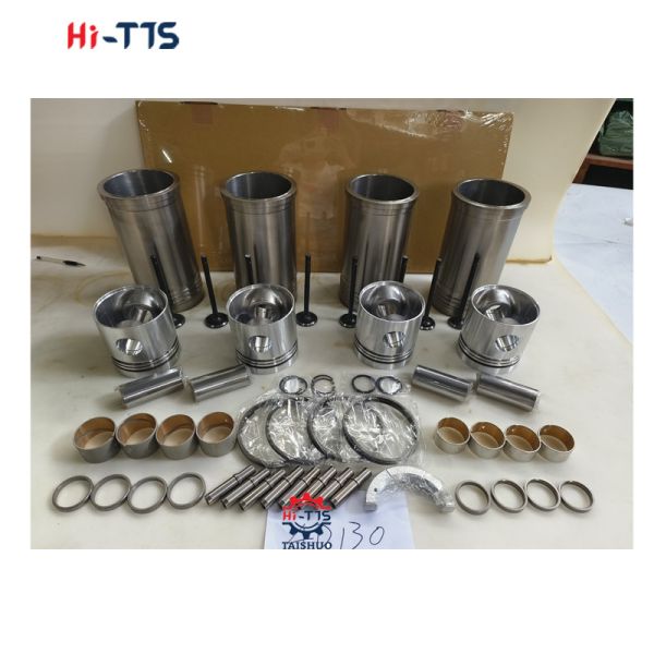 Tractor Excavator Engine Repair Parts 4D130 Cylinder Liner kit 6114-31-2111 Piston 6114-30-2303 Ring