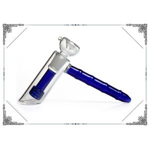 China Matrix Perc Hookah Smoking Pipes Glass Water Bubbler Hand Blown on sale
