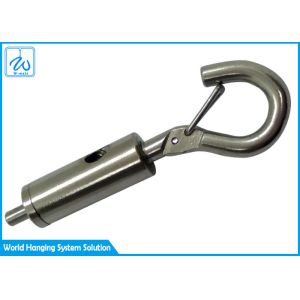 1/16 Steel Cable Clamps Hooks For Led Panel Light Suspension