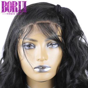 Swiss Closure Lace Custom Lace Wigs Pre Plucked Body Wave Dyed Bleach No