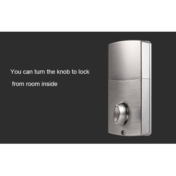 Bluetooth 4.1 LR6 Alkaline Batteries Powered Smart Door Lock For Home