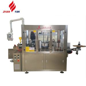 China Round Glass Water Bottles Hot Melt Glue Stick Making OPP/BOPP Automatic Machine on sale