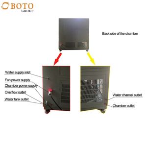 Manufacturer Automatic Laboratory Machine Rain Test Chamber Simulation Chamber