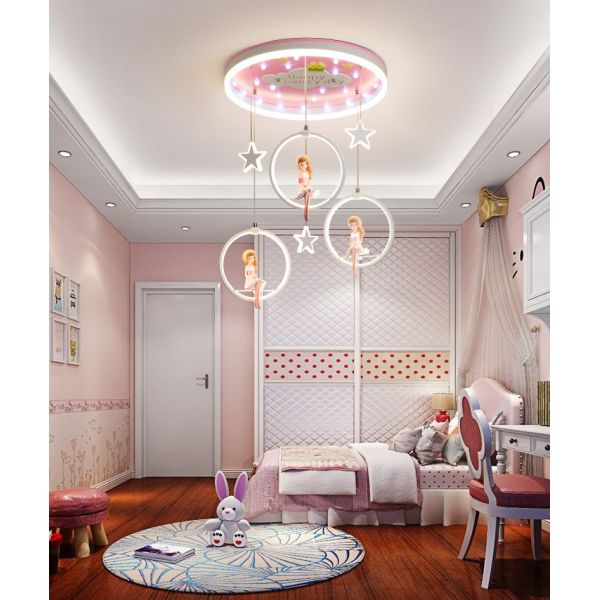 Nordic girl bedroom decor led lights for room indoor girl room chandelier lighting(WH-MA-138)