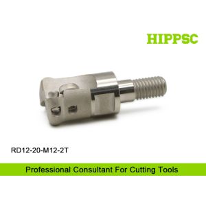 CNC Tongue And Groove Router Bits RD12 - 20 - M12 - 2T Ball Nose Screw In