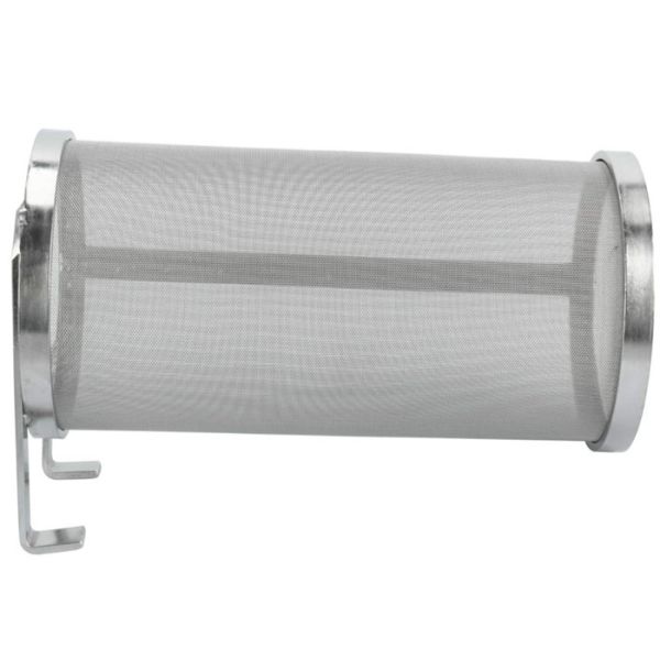 300 Micron 10x25.5cm Stainless Steel Strainer Basket For Brew Kettle