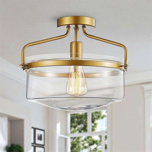 Nordic Modern Led Ceiling Lamp Dining Room Glass Ceiling Lamp