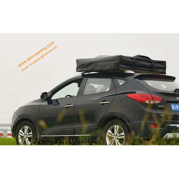 Outdoor Waterproof Aluminum Poles 2-4 People Travelling Camping Trailer Tent Car Top Tent