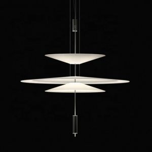 White Metal Acrylic Chandelier Lighting Home Decoration