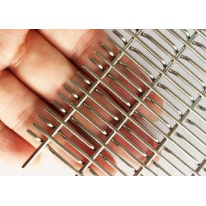 Brass Architectural Woven Wire Mesh Diameter 0.02mm-2.03mm Performance