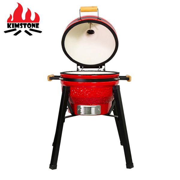 Kimstone Outdoor Ceramic Charcoal Commercial Bbq Grill Spit Rotisserie Grill Home and Garden BBQ