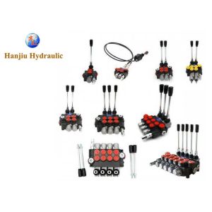 Stump Grinder Hydraulic Monoblock Control Valve 5 Spool 40 Liters