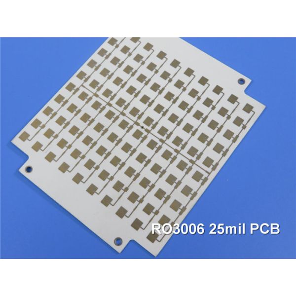 Buy 2L RO3006 RF PCB 1oz Copper White Silkscreen With ENIG at wholesale prices