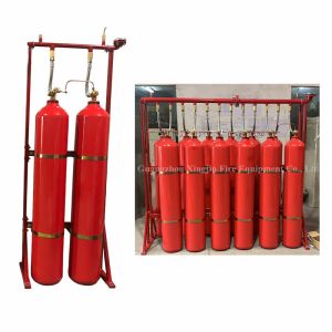 High Safety CO2 Extinguishing System for Enclosed Flooding Pattern in Office