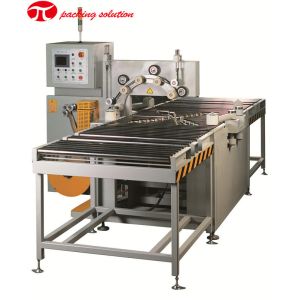 Steel Coil Horizontal Wrapping Machine GG1000 Conveyor 70r/Min Overlap Scope 10%