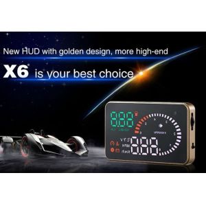 X6 OBD2 HUD Head Up Display