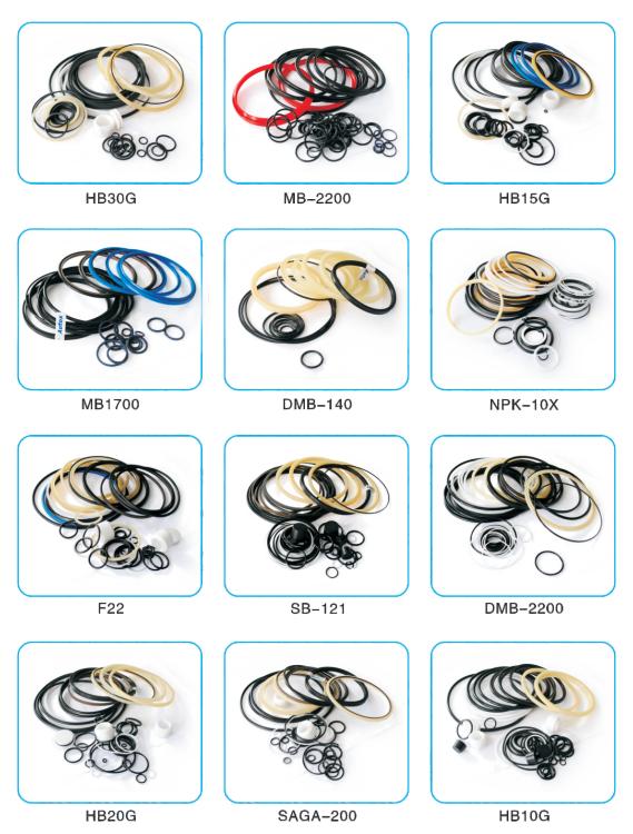 707-98-11230 Komatsu Excavator Boom Cylinder Seal Kits PC08UU-1-A Model inner Replacement