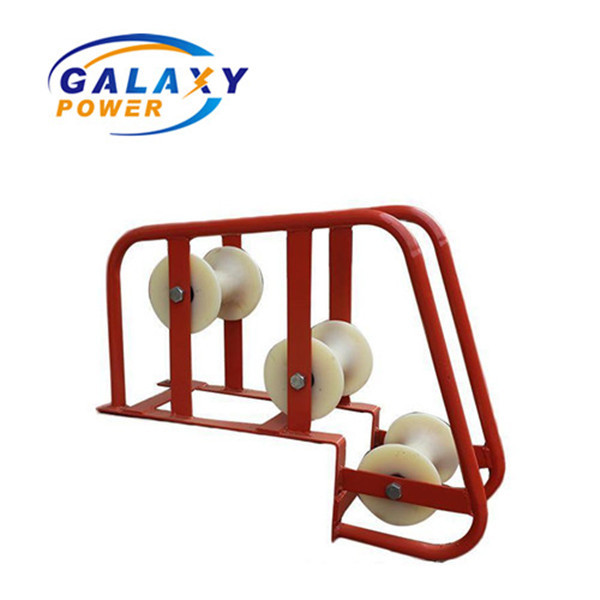 Buy 80mm Diameter Underground Entrance Protect Corner Stringing Roller at wholesale prices