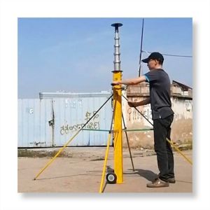 Cell On Wheels Alu 6063 Telescoping Heavy Duty Mast