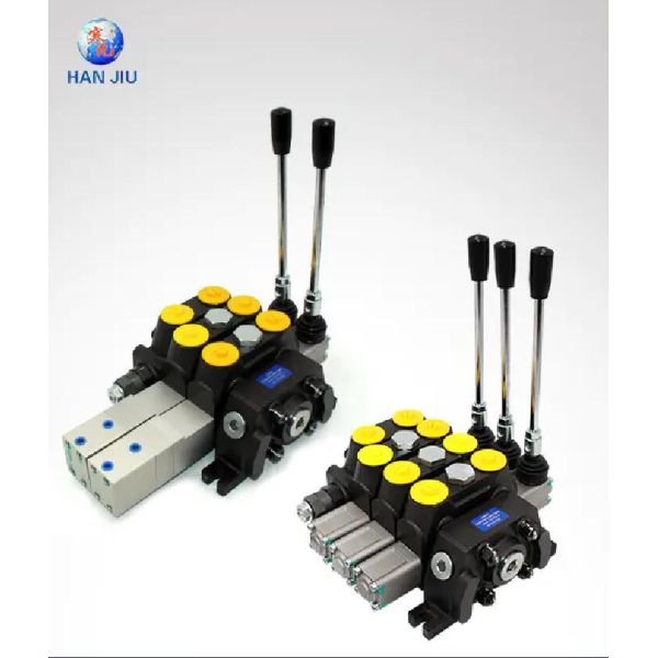 Dcv100 Sectional Mobile Directional Valves 4 Way 3 Position Spring Return Manual Control 100 L/M