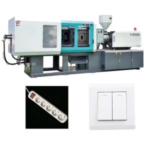 Plastic Socket / Switch Electric Injection Moulding Machine With Servo System