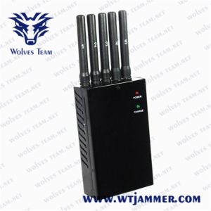 Lightweight 5 Antenna 15m 1.5W Portable Gps Jammer