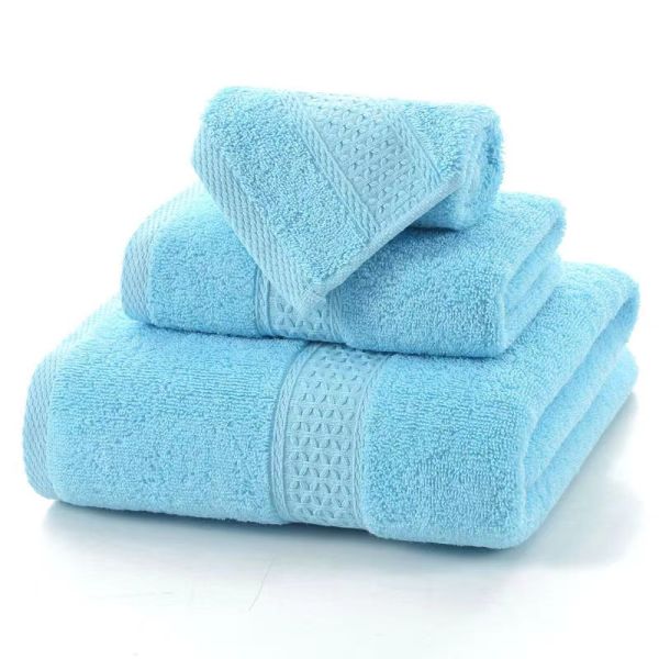 100% Cotton Towel Set Perfect for Sport Hotel 3-Piece Gift Box 35*75cm and 70*140cm