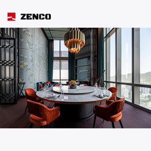 Hotel Restaurant Furniture Set Includes Electric Dining Table With Matching