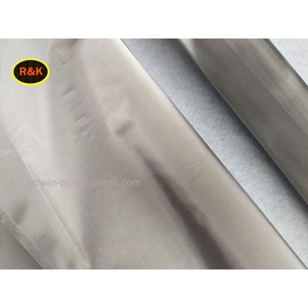 Primary Colors Stainless Steel Screen Printing Mesh Good Solvent Resistance