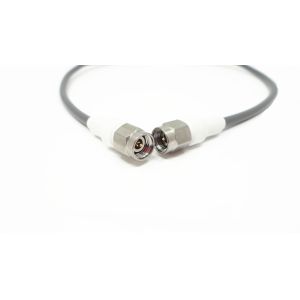 K2.92 Microwave Stainless Steel Cable Assembly 400mm Straight Male To Male