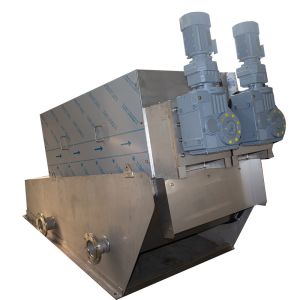 Sludge Dewatering Screw Press Wastewater Treatment In Food Industry
