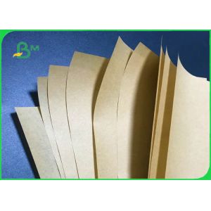 80GSM 120GSM Eco - Friendly Unbleached Kraft Paper For Food Packages