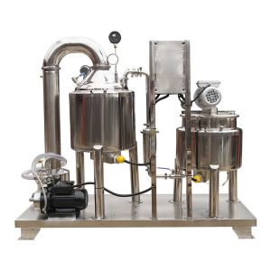 SS304 50L 6KW Honey Processing Machine 200 Mesh Honey Filtering Machine