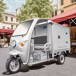 Electric Refrigerated Tricycle with 2°C~8°C and -20°C to -18°C Temperature