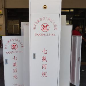 70L To 180L Automatic Manual Start FM200 Gas Fire Suppression System Cabinet For