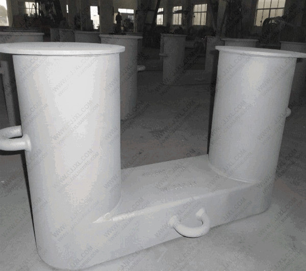Buy JIS F2001 Marine Mooring Double Bollard at wholesale prices